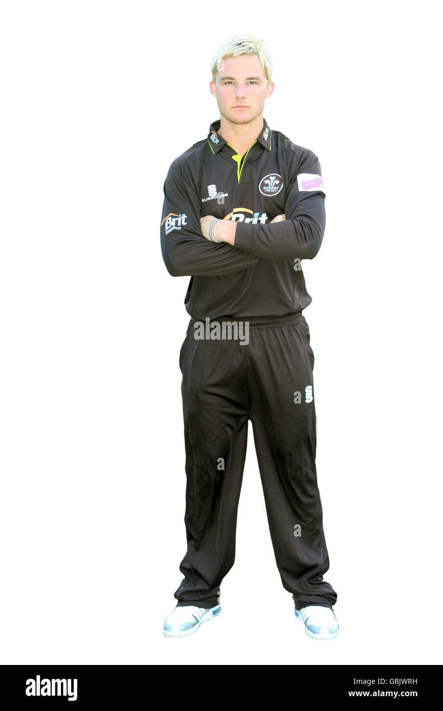 Cricket - Surrey County Cricket Club - Pressetag - Brit Oval Stockfoto