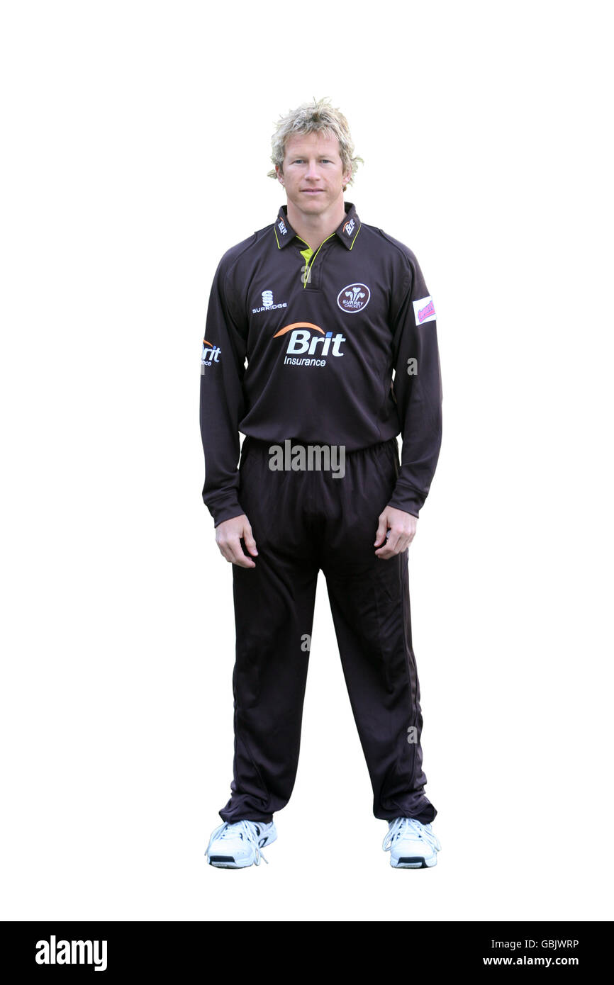 Cricket - Surrey County Cricket Club - Pressetag - Brit Oval Stockfoto
