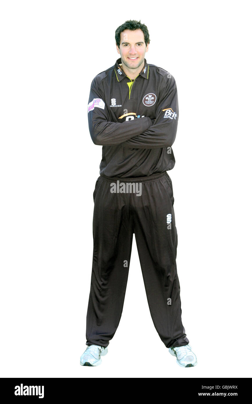 Cricket - Surrey County Cricket Club - Pressetag - Brit Oval Stockfoto