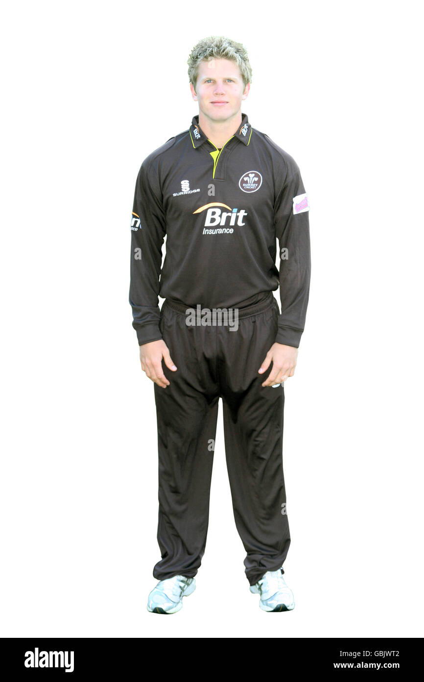 Cricket - Surrey County Cricket Club - Pressetag - Brit Oval Stockfoto