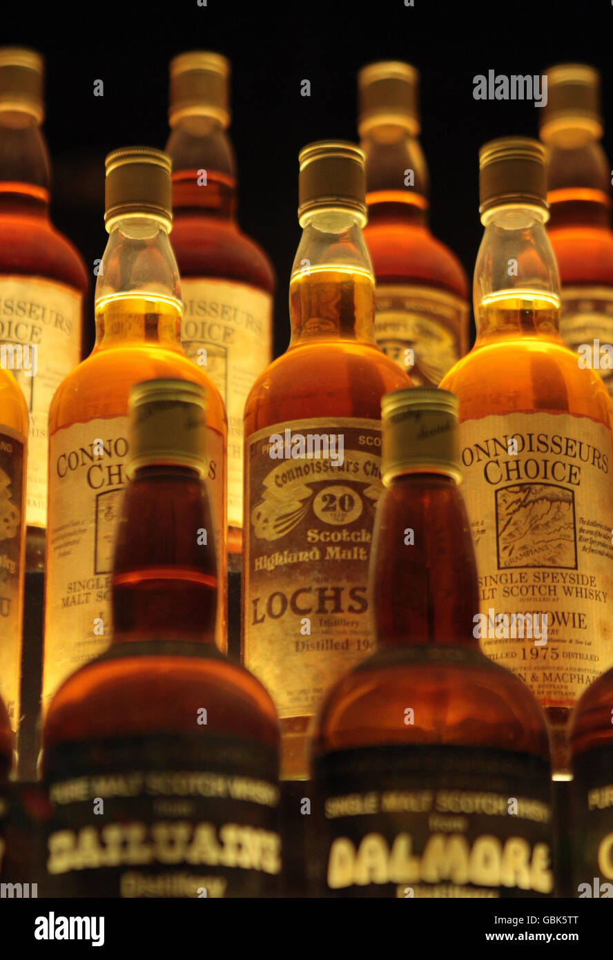 Scotch Whisky Experience tour Stockfoto