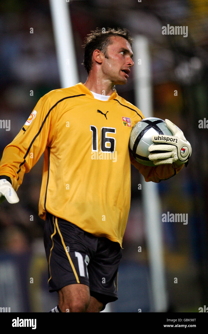 Fußball - Europameisterschaft 2004 - Gruppe D - Deutschland / Tschechische Republik Stockfoto