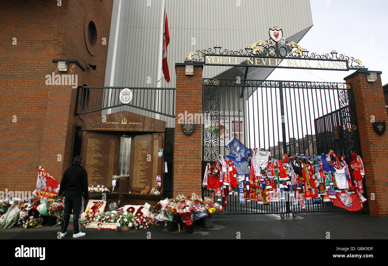 20. Jahrestag der Hillsborough-Katastrophe Stockfoto