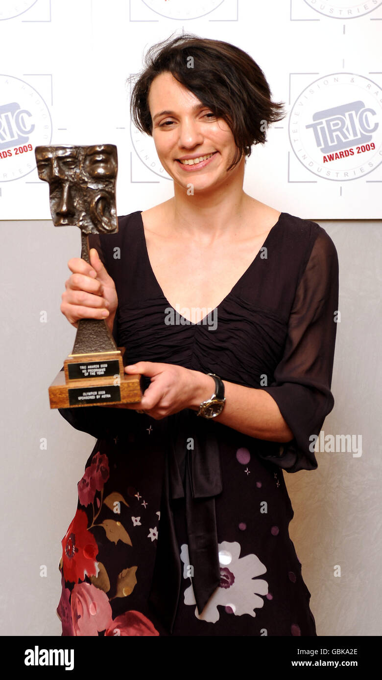 2009 Tric Awards, London. Danielle Nagler bei den Tric Awards, London. Stockfoto