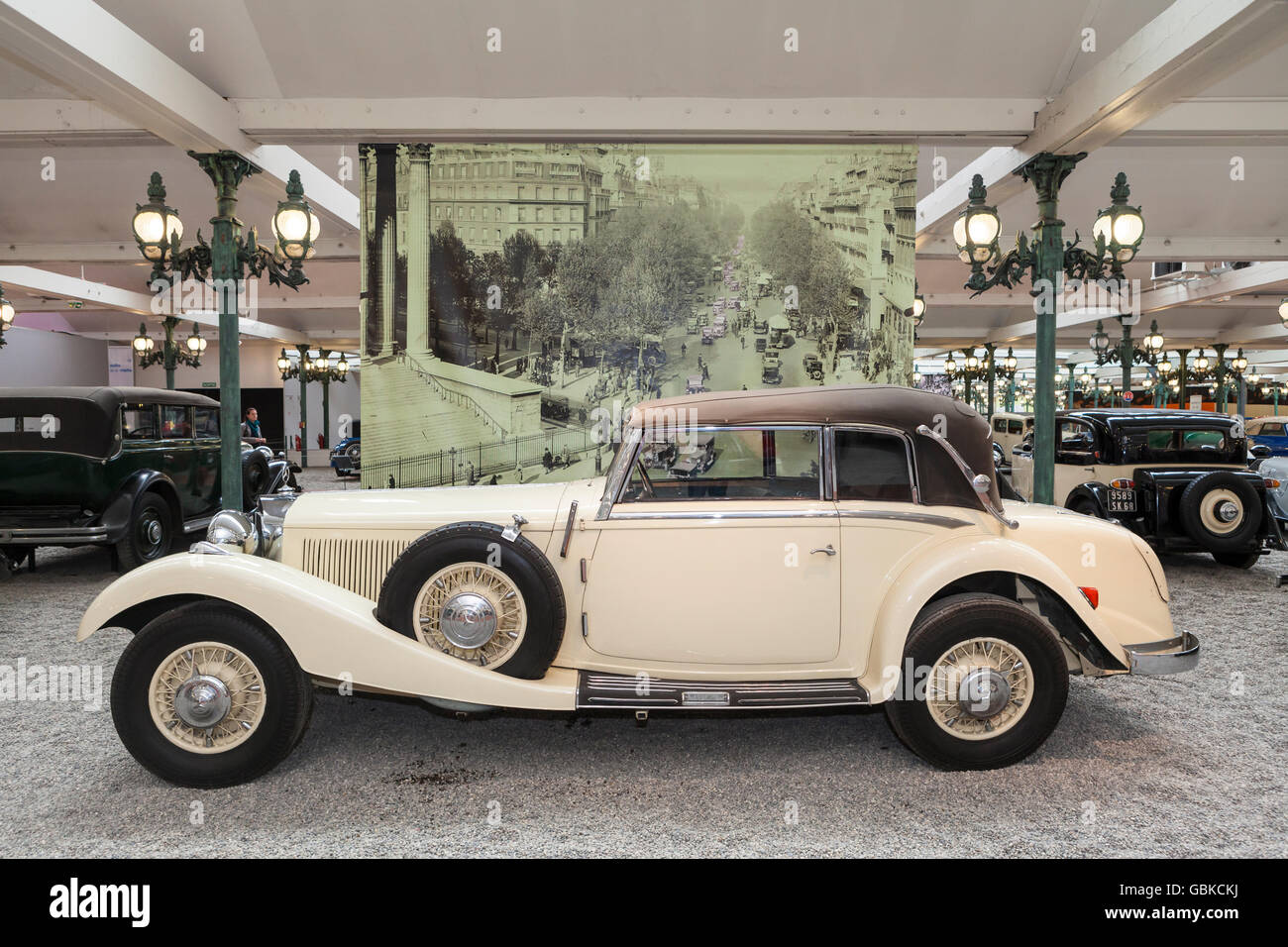 Mercedes-Benz, Cabriolet 540k, 1936, in Deutschland, gebaut Sammlung Schlumpf, National Museum, National Automobile Museum Stockfoto