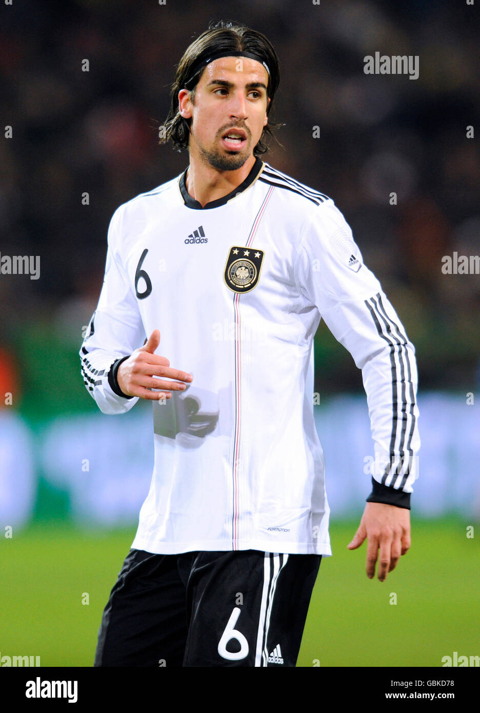 Sami Khedira, internationalen Fußballspiel, Deutschland - Italien 1:1, Signal Iduna Park, Dortmund, Nordrhein-Westfalen Stockfoto