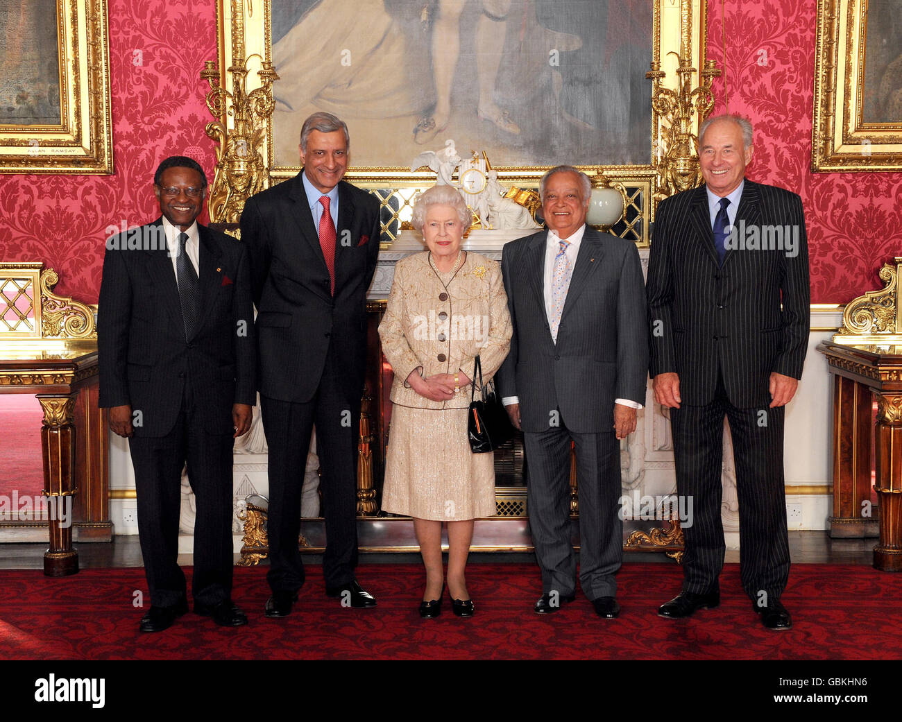 60. Jahrestag der Erklärung der Commonwealth-London Stockfoto