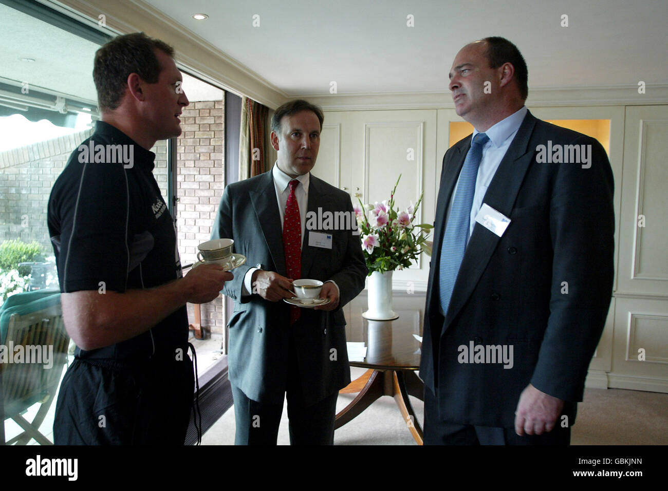 Rugby-Union - Sponsor der Sarazenen Launch - Mann Gruppe PLC Stockfoto