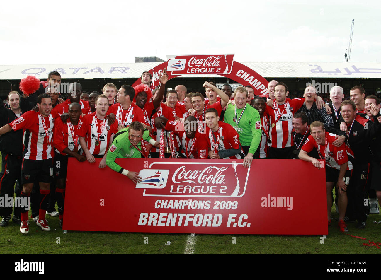 Fußball - Coca-Cola Football League Two - Brentford V Luton Town - Griffin Park Stockfoto