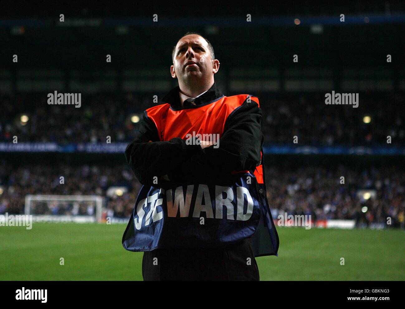 Fußball - UEFA Champions League - Viertel-Final - Rückspiel - Chelsea gegen Liverpool - Stamford Bridge Stockfoto