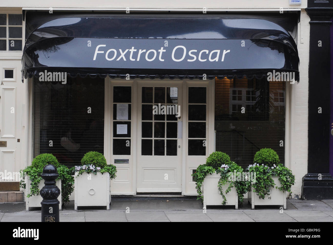 Gordon Ramsay's Foxtrot Oscar Restaurant in Chelsea, London. Stockfoto