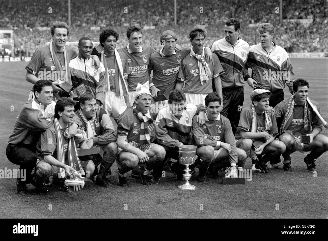 Fußball - Littlewoods Cup - Final - Nottingham Forest V Luton Town Stockfoto