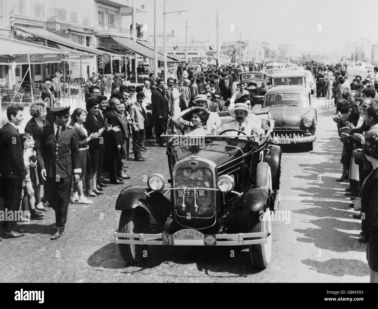 Sport - Motorsport - Kundgebung in Athen - 1966 Stockfoto