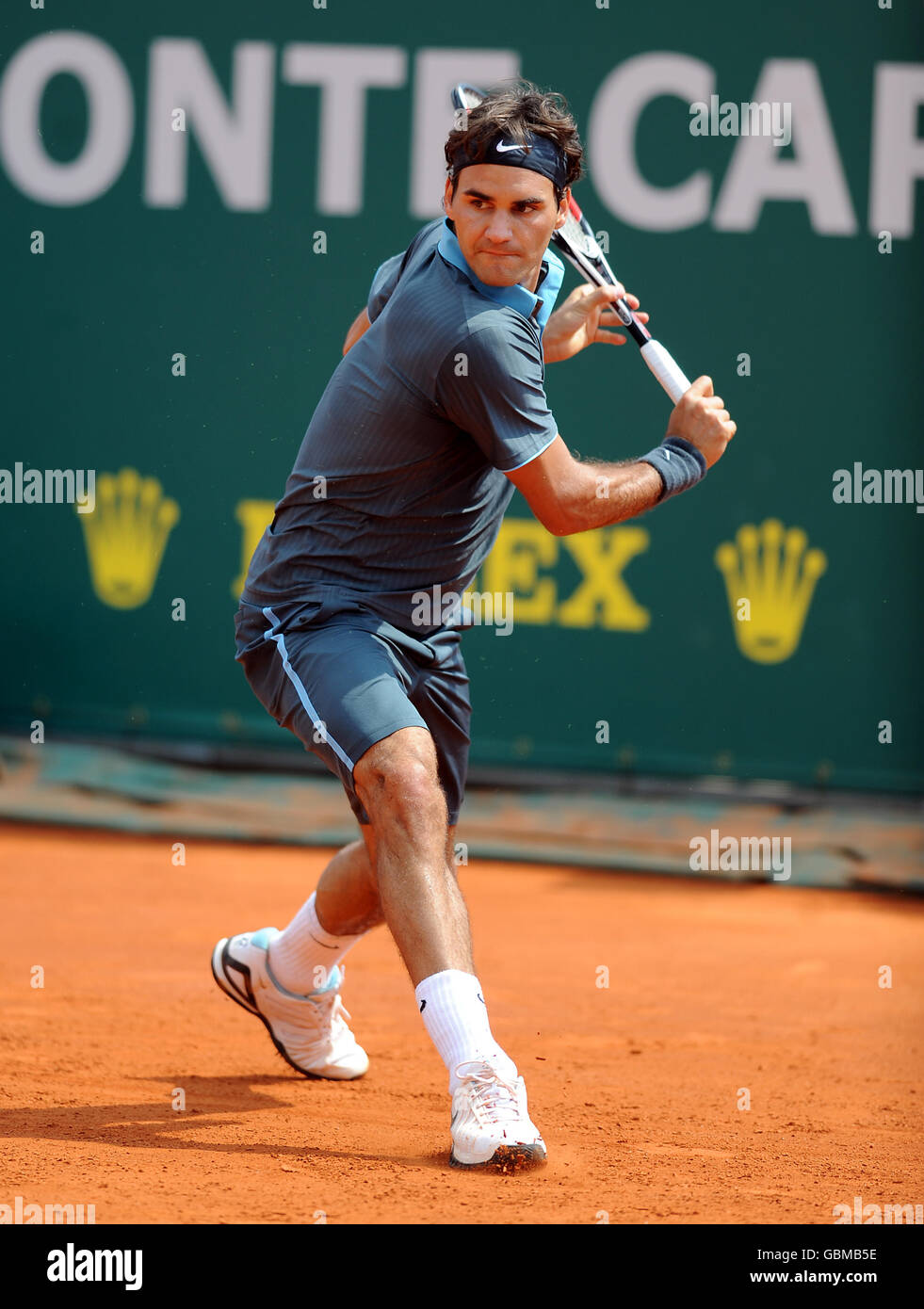 Tennis - ATP World Tour Masters - Monte-Carlo - Roger Federer V Andreas Seppi Stockfoto