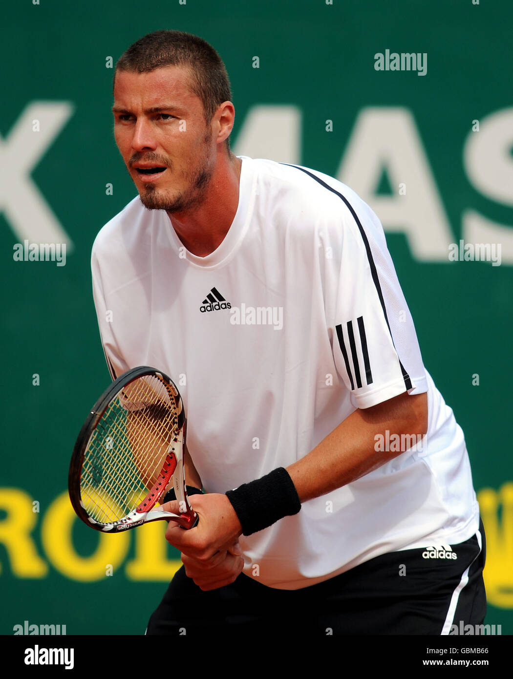 Tennis - ATP World Tour Masters - Monte-Carlo - Marat Safin / Nicolas Lapentti. Die russische Marat Safin Stockfoto