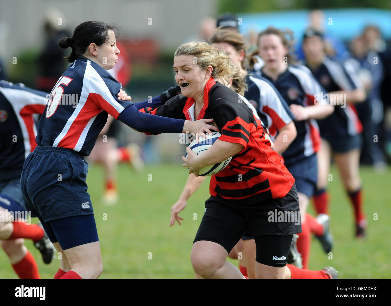 Rugby-Union - Scottish Hydro Electric Finaltag - Bowl Finale - Lismore V Aberdeenshire Quines - Lasswade Stockfoto