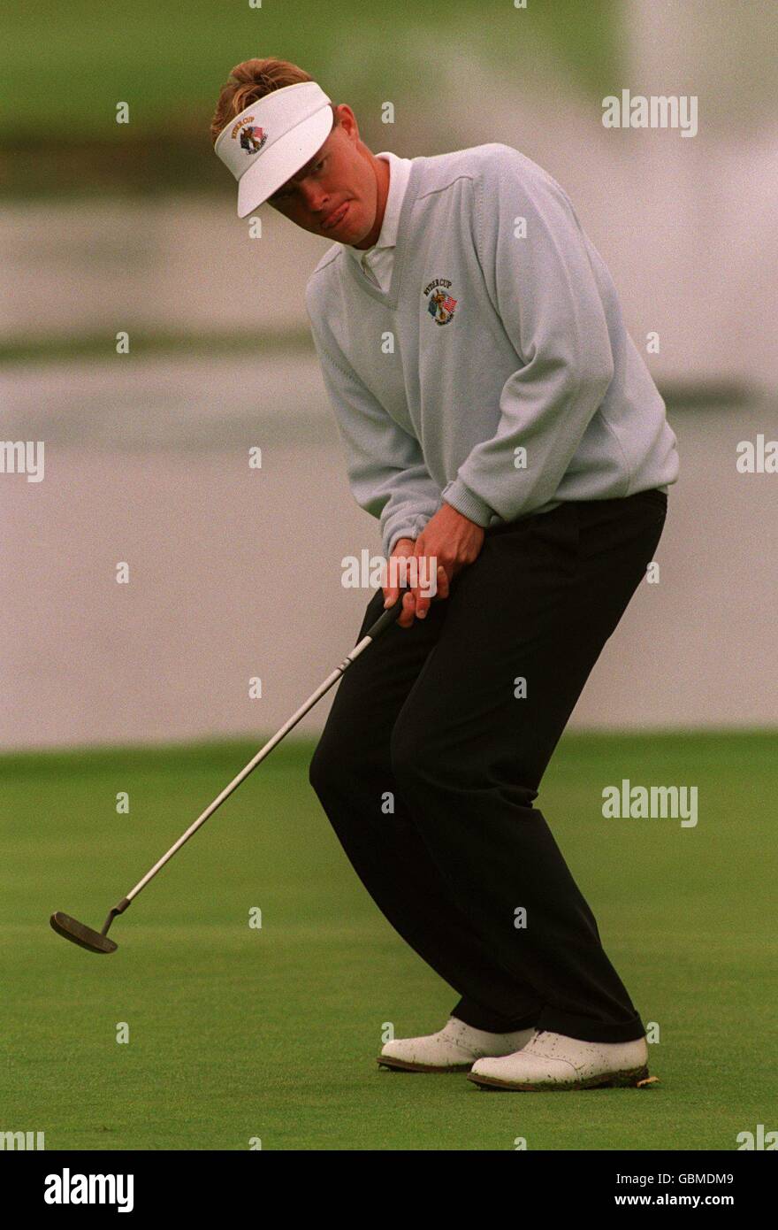 Golf - Ryder Cup 1993 - Der Belfry. Europas Joakim Haeggman Stockfoto