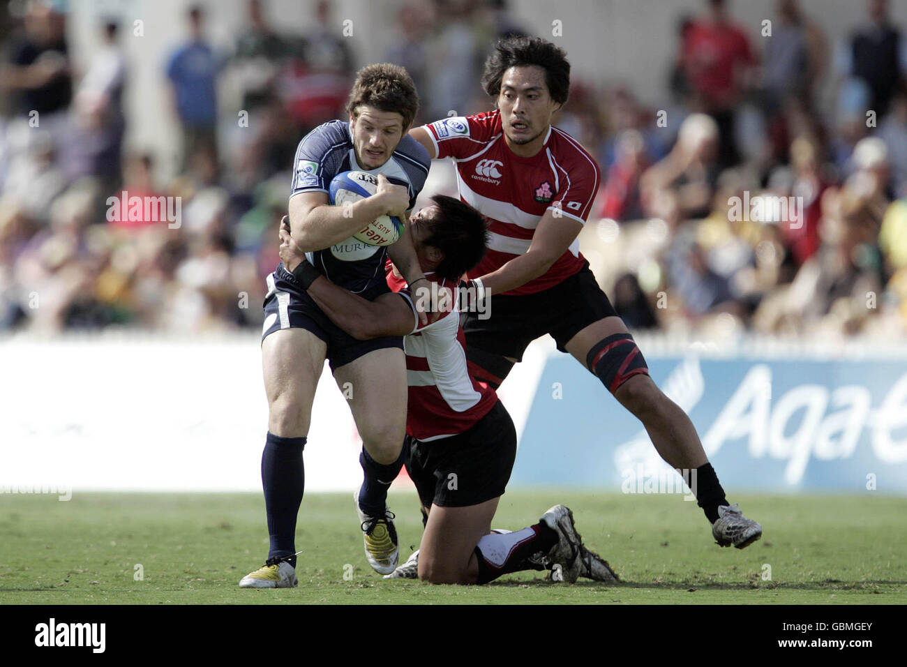 Rugby Union - IRB Rugby World Cup Sevens 2009 - Schild Semi Final - Japan V Schottland - The Sevens Stockfoto