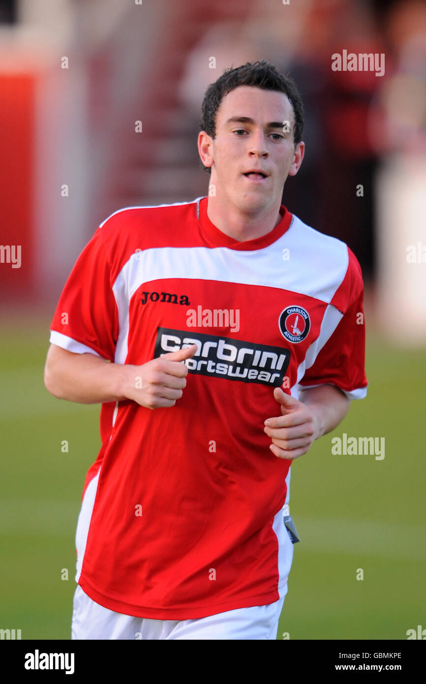 Soccer - Barclays Reserve League South - Charlton Athletic gegen Brighton & Hove Albion - Stonebridge Road. John Brown, Charlton Athletic Stockfoto