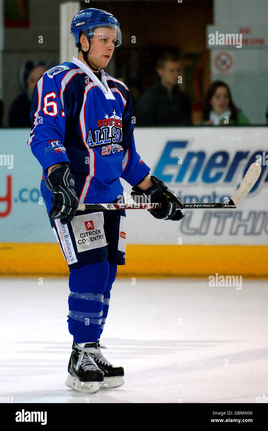 Ben O'Connor von Coventry vertritt die Southern All Stars während des Elite League All Star-Spiels im Coventry Skydome, Coventry Stockfoto