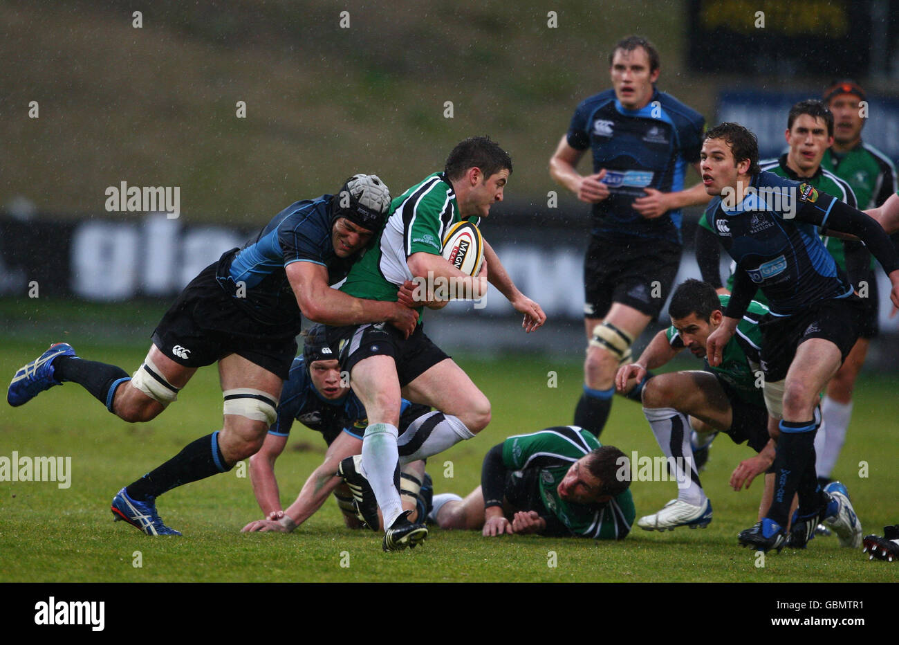 Rugby-Union - Magners League - Glasgow Warriors V Connacht - Firhill Stockfoto