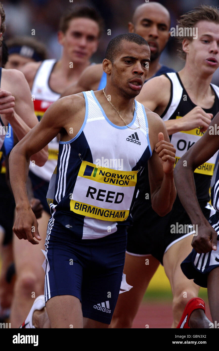 Leichtathletik – The Norwich Union International – 800 m der Männer. Kanadas Gary Reed in Aktion Stockfoto