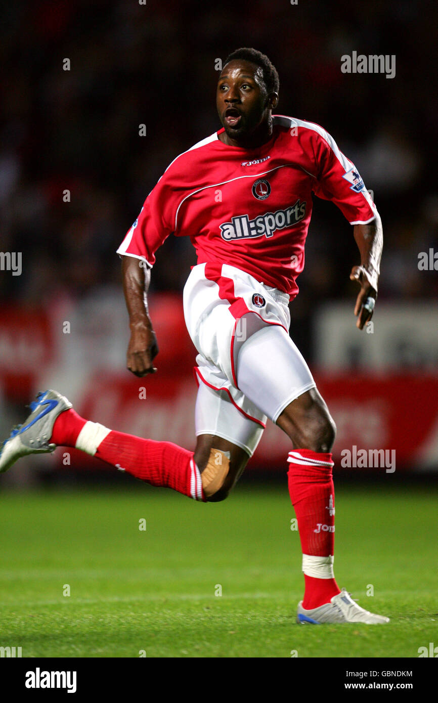 Fußball - FA Barclays Premiership - Charlton Athletic V Aston Villa Stockfoto