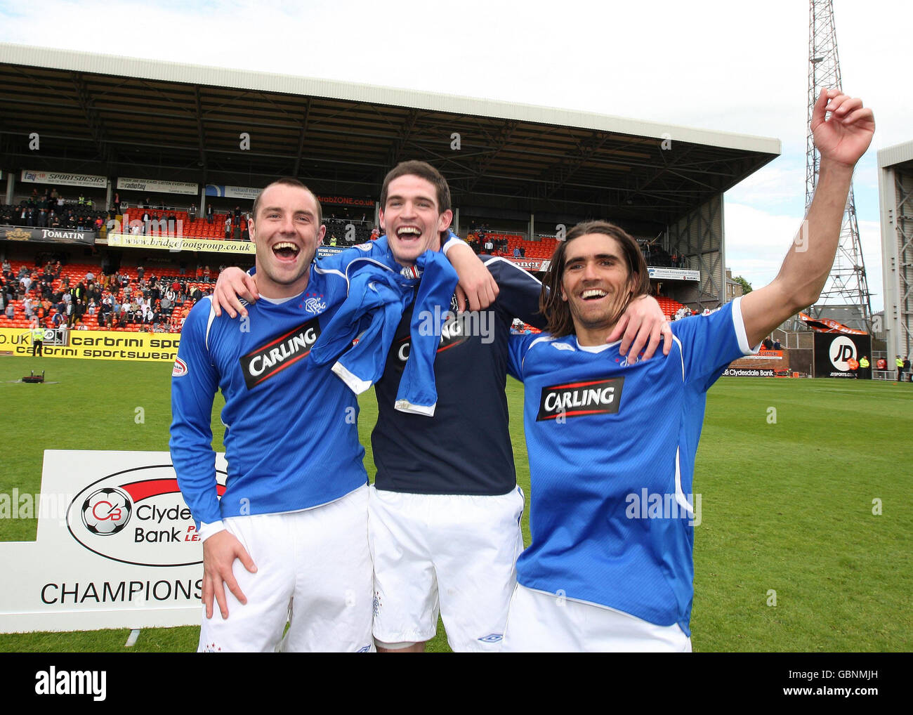 Fußball - Clydesdale Bank Premier League - Dundee United V Rangers - Tannadice Stockfoto