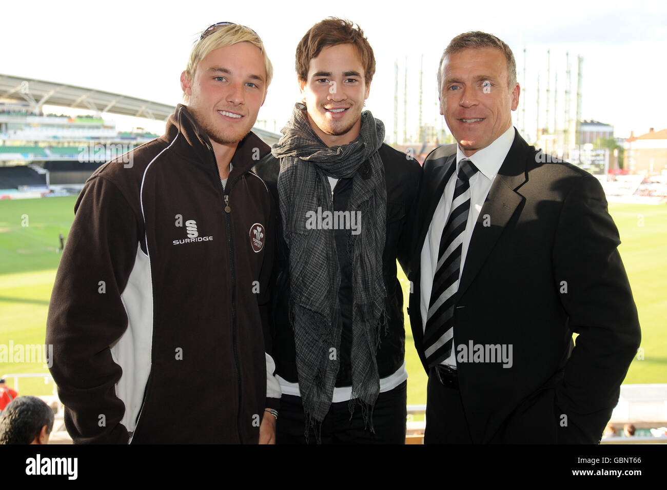 Cricket - Twenty20 Cup 2009 - Südabteilung - Surrey braunen Kappen V Sussex Haie - The Brit Oval Stockfoto