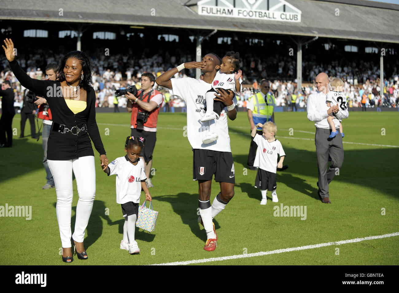 Fußball - Barclays Premier League - Fulham V Everton - Craven Cottage Stockfoto