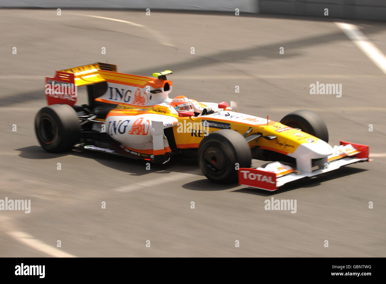 Formel-1-Autorennen - großer Preis von Monaco - Qualifikation - Circuit de Monaco. Nelsinho Piquet, Renault Stockfoto