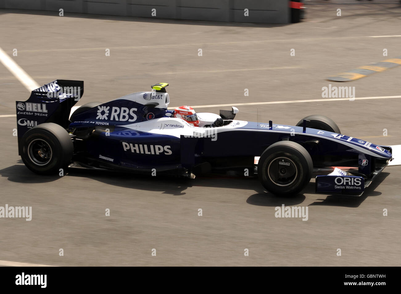 Formel-1-Autorennen - großer Preis von Monaco - Qualifikation - Circuit de Monaco. Kazuki Nakajima, Williams-Toyota Stockfoto