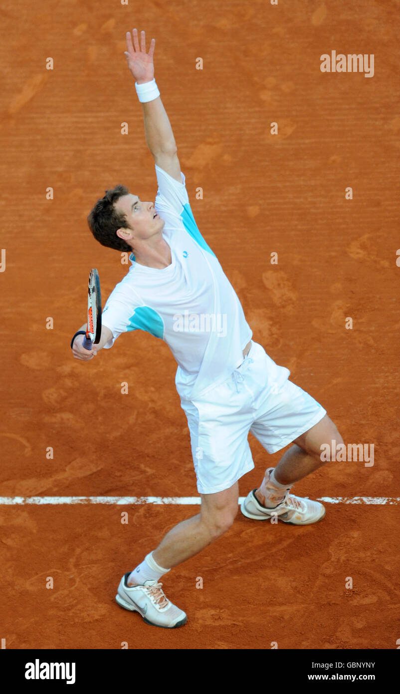 Tennis - ATP World Tour Masters - Nikolay Davydenko V Andy Murray - Monte-Carlo Stockfoto