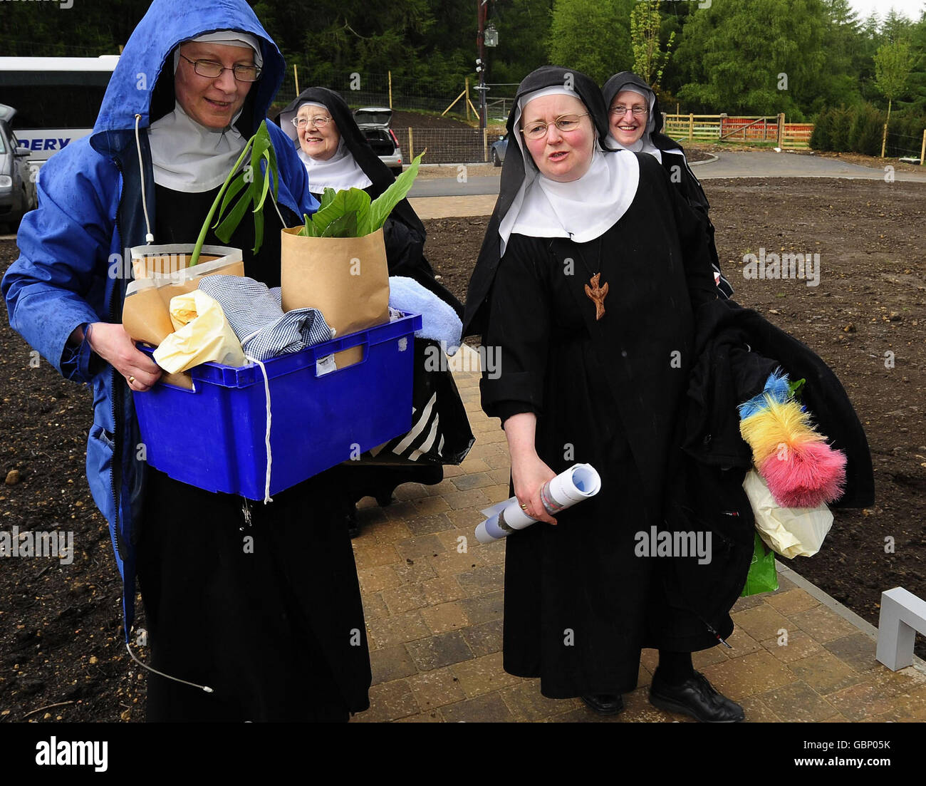 Die benediktinergemeinschaft der nonnen aus der stanbrook abtei Fotos