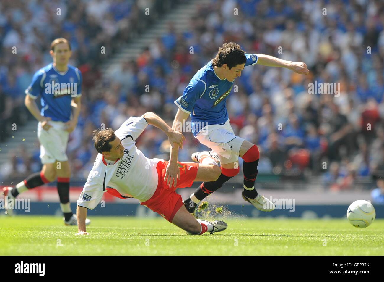 Fußball - die Heimkehr Scottish Cup - Finale - Rangers V Falkirk - Hampden Park Stockfoto