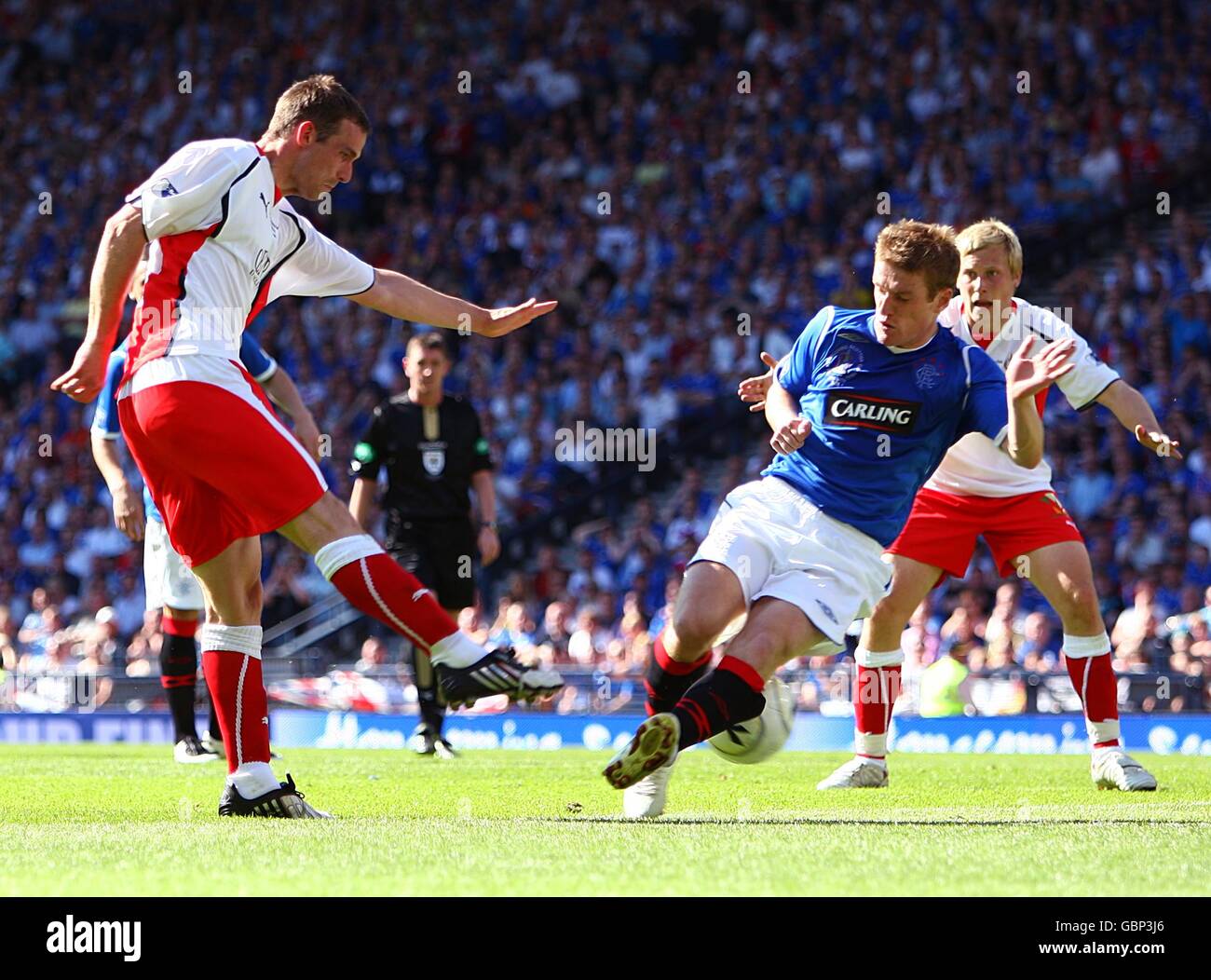 Fußball - die Heimkehr Scottish Cup - Finale - Rangers V Falkirk - Hampden Park Stockfoto