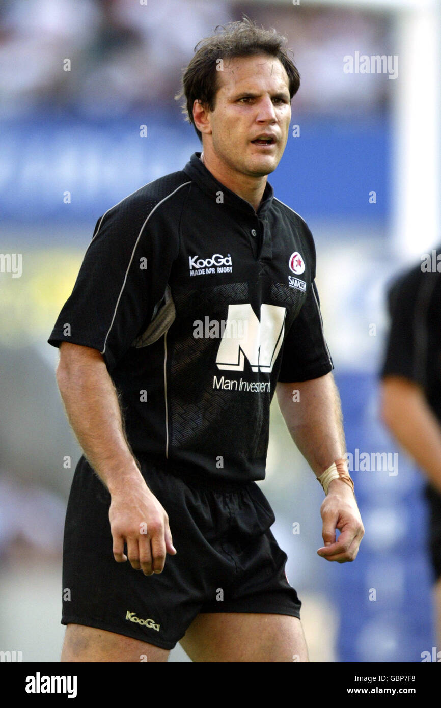 Rugby-Union - Zürich Premiership - Sarazenen V London Wasps Stockfoto