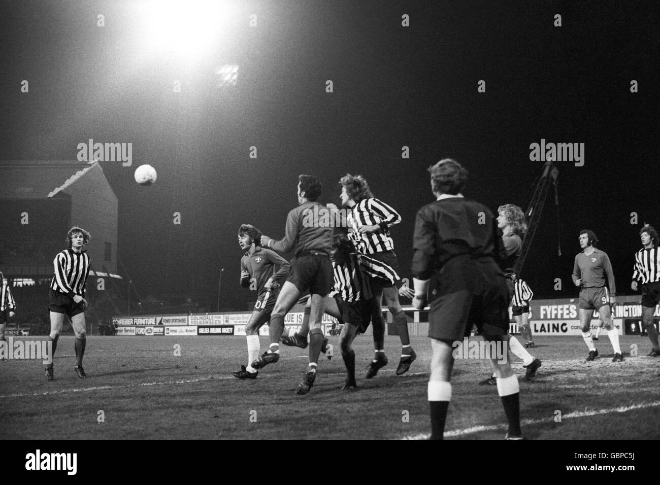 Fußball - Liga-Pokalfinale - Quartal - Chelsea V Notts County - Stamford Bridge Stockfoto