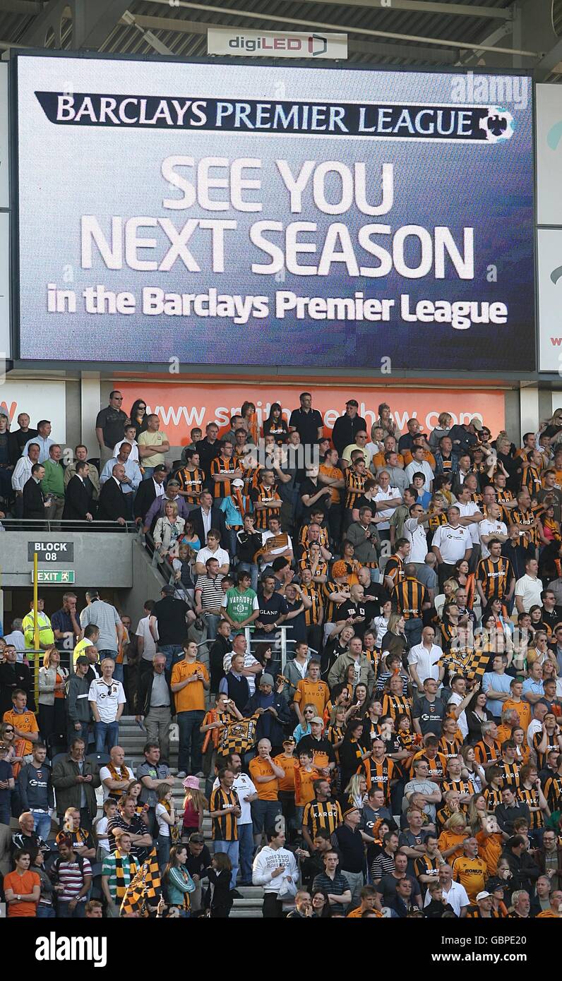 Fußball - Barclays Premier League - Hull City gegen Manchester United – KC Stadium Stockfoto