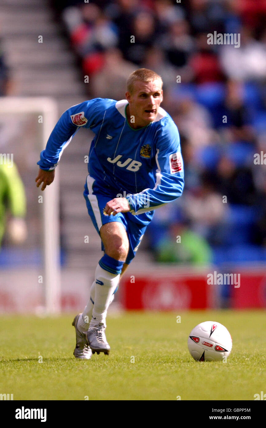 Fußball - Coca-Cola Football League Championship - Wigan Athletic gegen Cardiff City Stockfoto