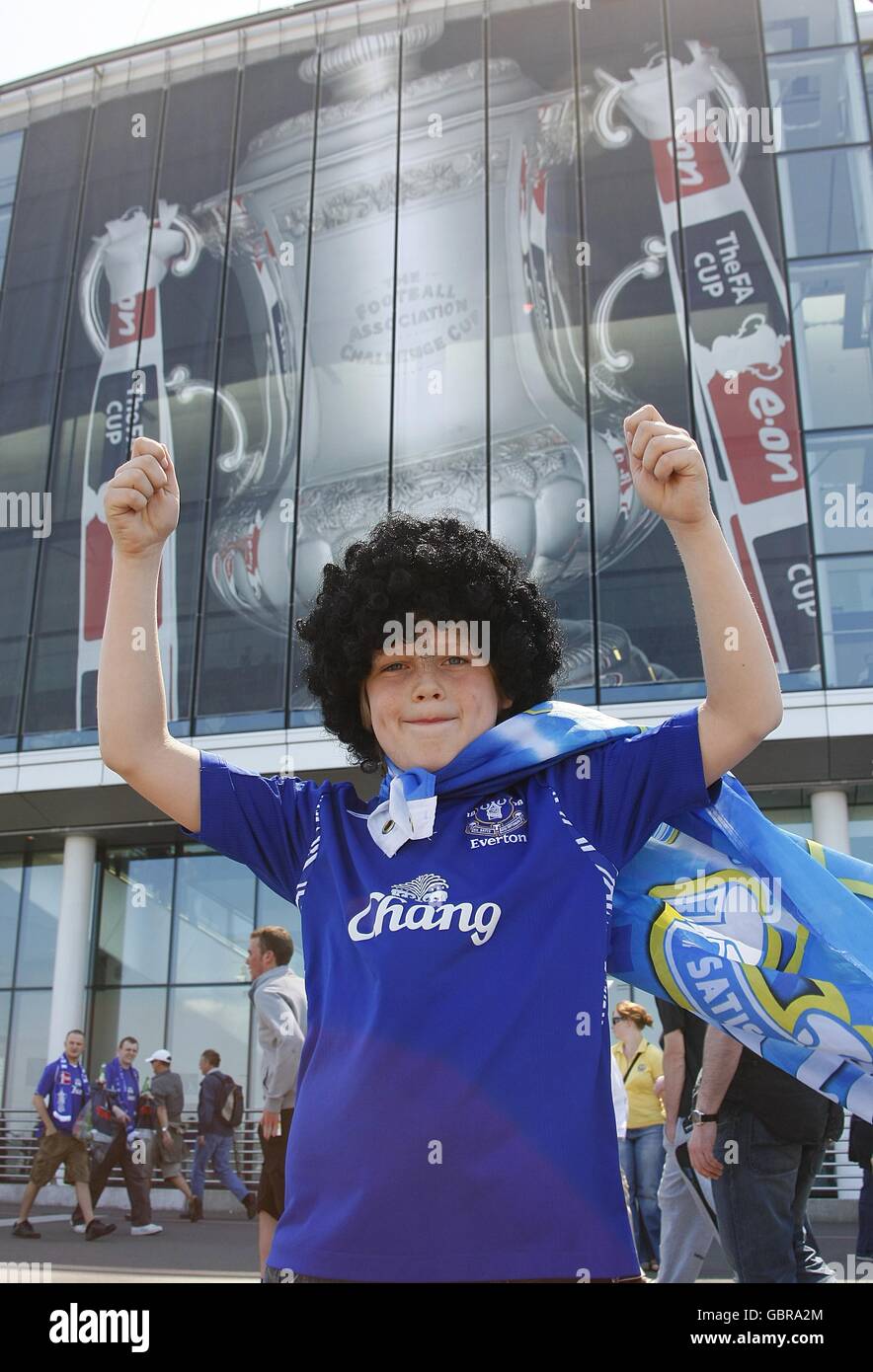 Fußball - Pokal - Finale - Chelsea V Everton - Wembley-Stadion Stockfoto