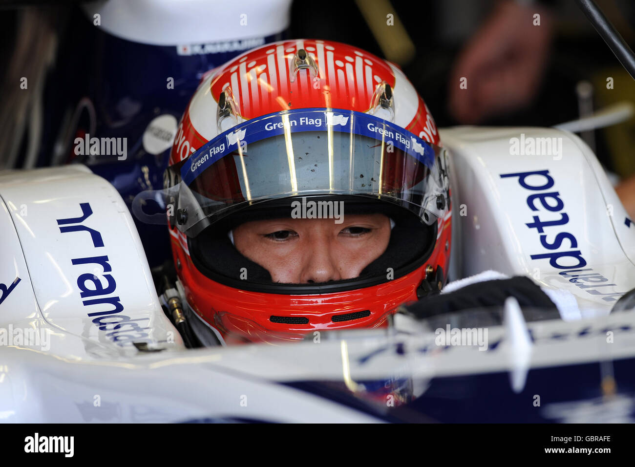 Formel-1-Autorennen - Grand-Prix-Training von Monaco - Circuit de Monaco. Williams-Fahrer Kazuki Nakajima beim Training auf dem Circuit de Monaco. Stockfoto
