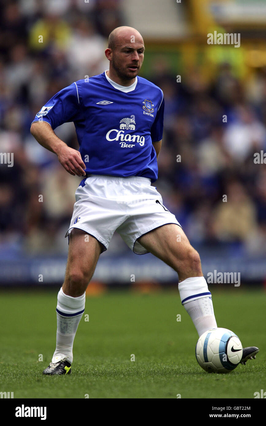 Fußball - FA Barclays Premiership - Everton gegen Middlesbrough. Lee Carsley, Everton Stockfoto