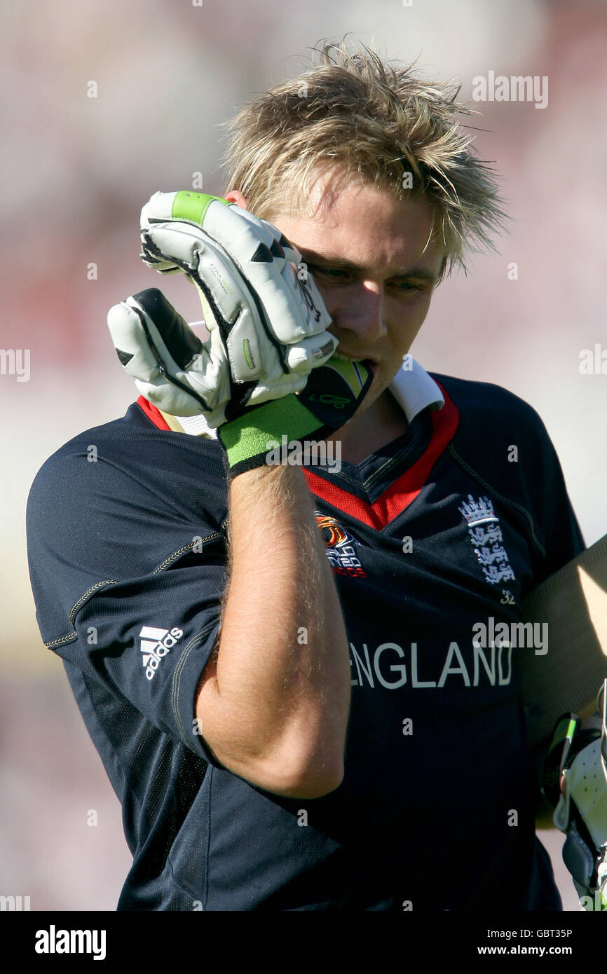 -ICC World Twenty20 Cup 2009 - Gruppe E - England V Südafrika - Trent Bridge Cricket Stockfoto