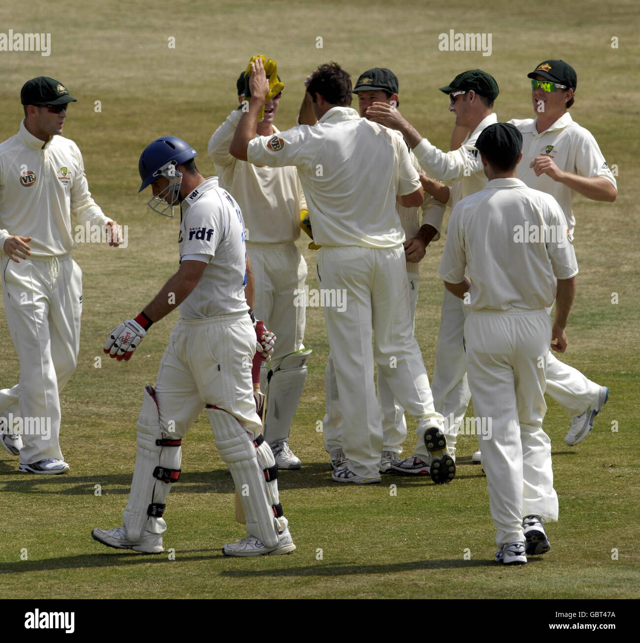 Cricket - Tour - Tag 2 - Match Sussex V Australien - County Ground Stockfoto