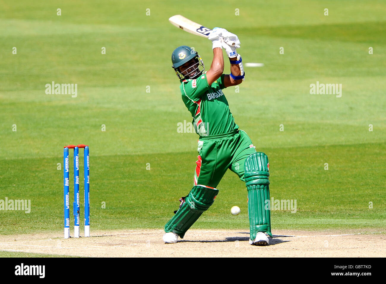 Cricket - ICC World Twenty20 2009 - Warm Up Match - Bangladesch - Sri Lanka - Trent Bridge. Bangladeshs Raqibul Hasan Stockfoto