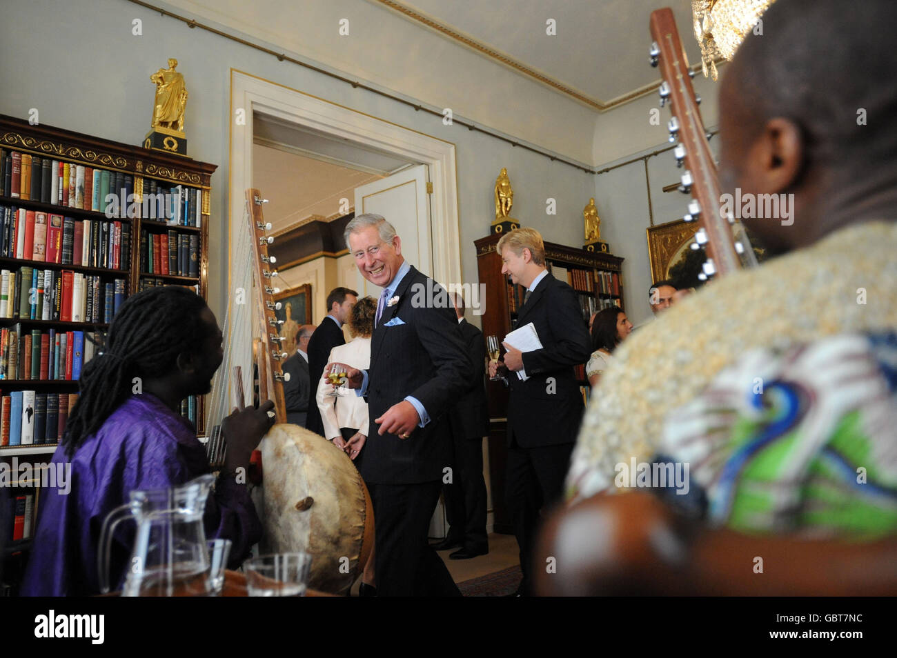 Prinz Charles trifft African Medical und delegiert die Research Foundation Stockfoto
