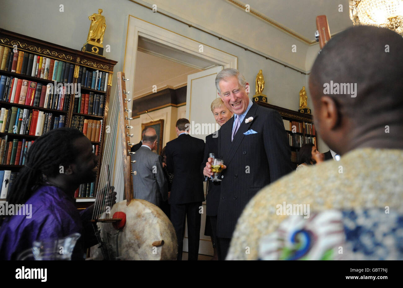 Prinz Charles trifft African Medical und delegiert die Research Foundation Stockfoto
