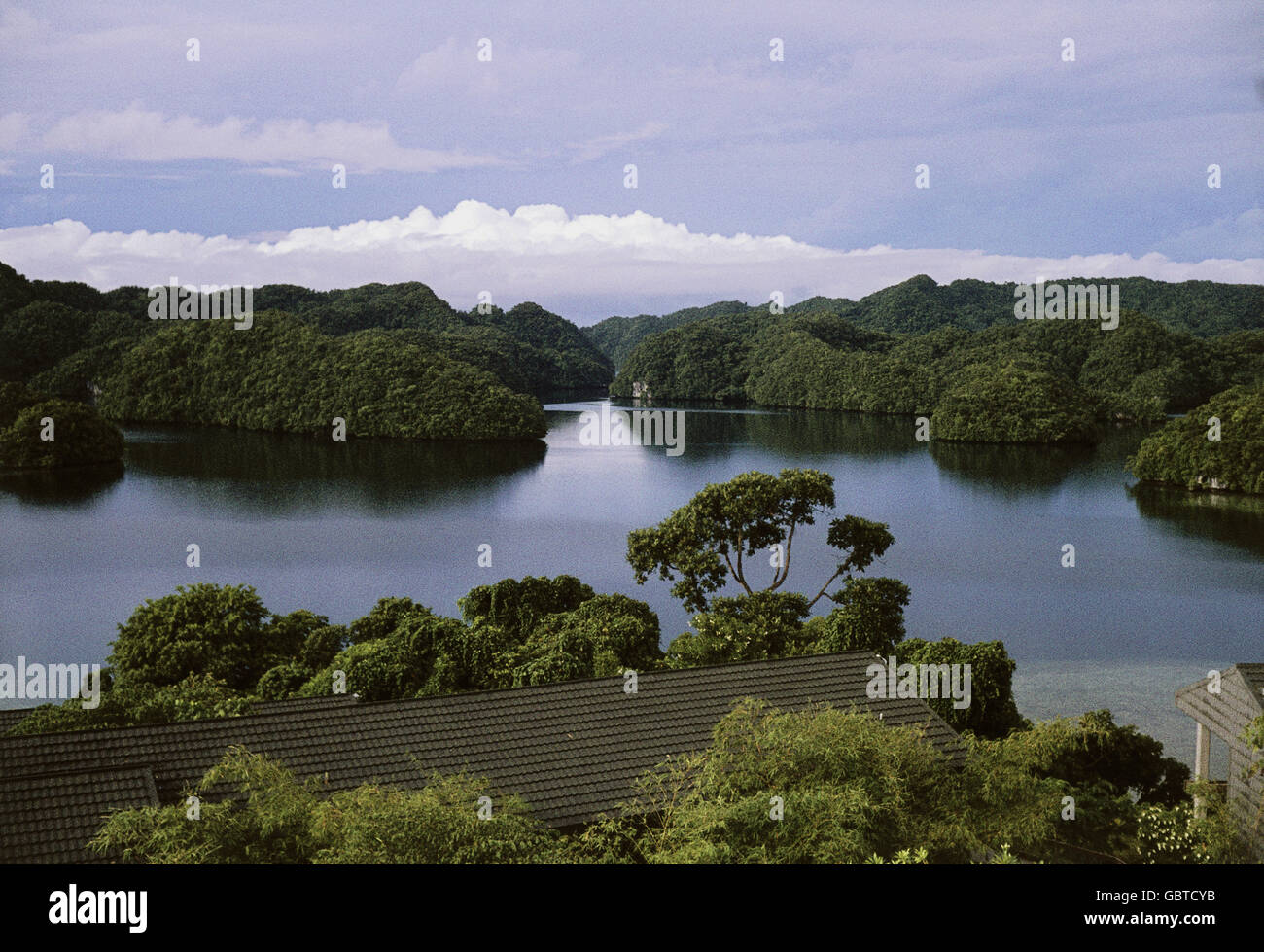 Geographie / Reisen, Mikronesien, Palau Inseln, Bucht, 1974, zusätzliche-Rechte-Clearences-nicht vorhanden Stockfoto