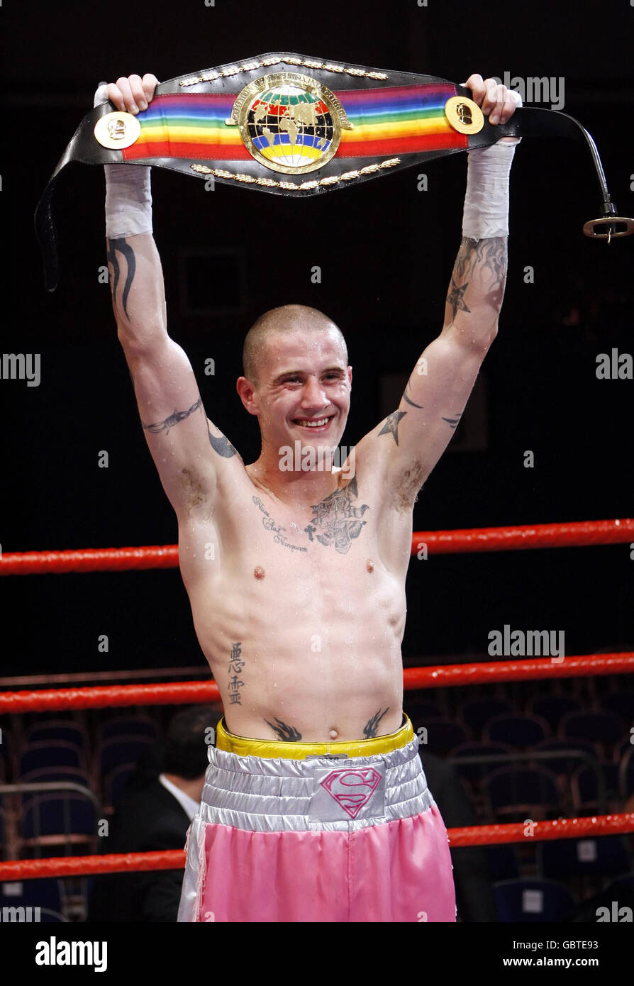 Boxen - Commonwealth Super - Titel im Federgewicht - Ricky Burns V Kevin O'Hara - Bellashouston Sportzentrum Stockfoto